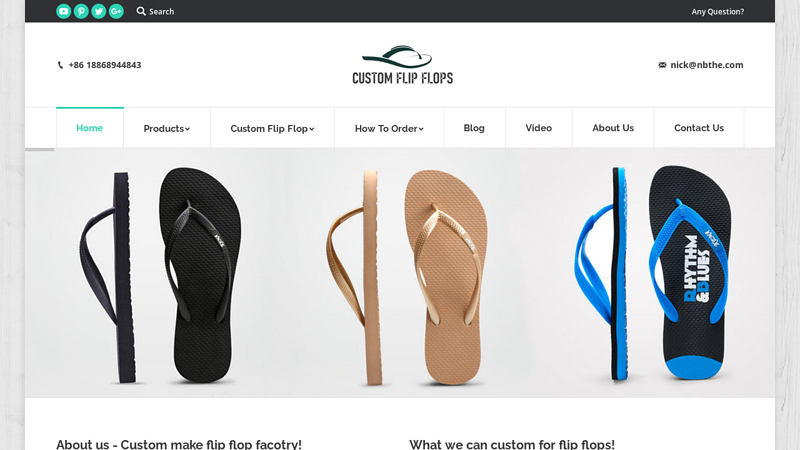 Custom Flip Flops, Custom Made Personalized Flip Flops With Logo And Printed, Flip Flop Wholesale Manufacturers
