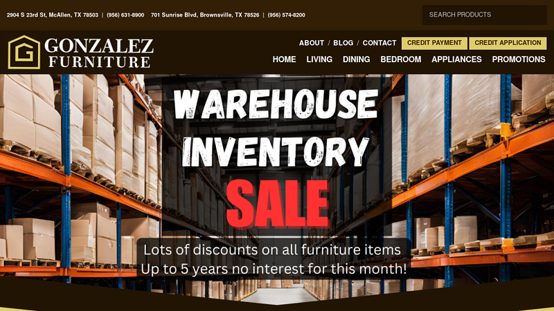 Gonzalez Furniture | Discount Furniture in McAllen and Brownsville