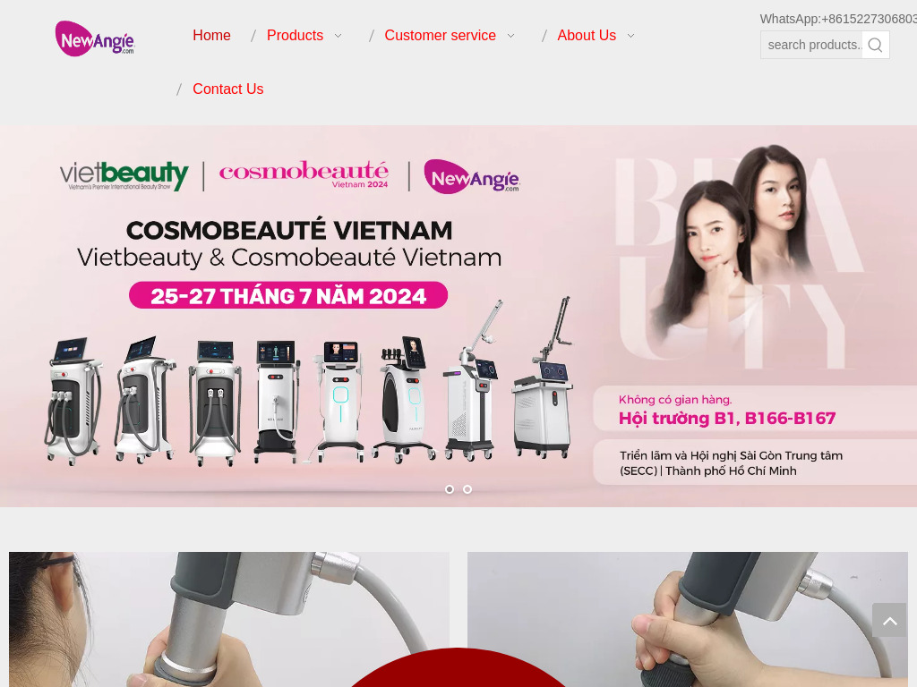Beauty machine supplier and manufacturer from China - Newangel